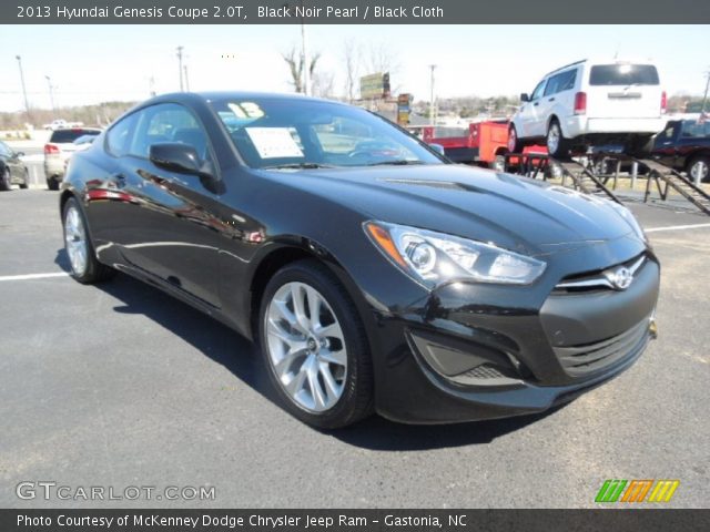 2013 Hyundai Genesis Coupe 2.0T in Black Noir Pearl
