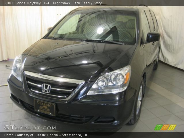 2007 Honda Odyssey EX-L in Nighthawk Black Pearl