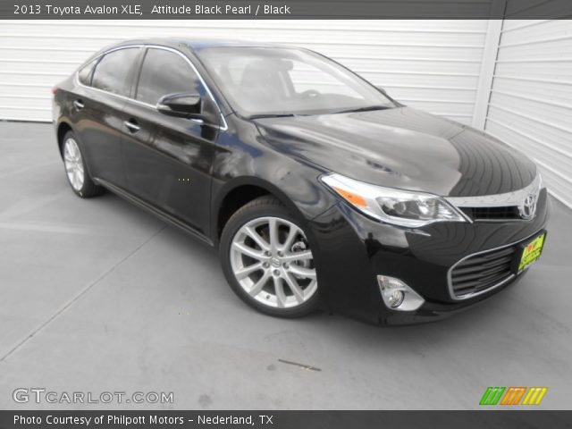 2013 Toyota Avalon XLE in Attitude Black Pearl