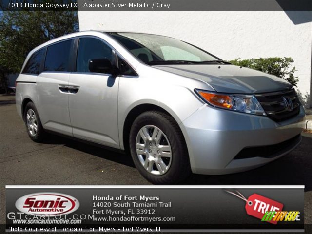 2013 Honda Odyssey LX in Alabaster Silver Metallic