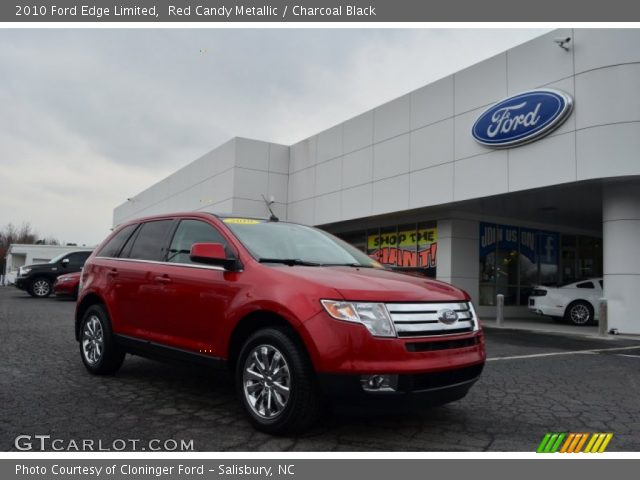 2010 Ford Edge Limited in Red Candy Metallic