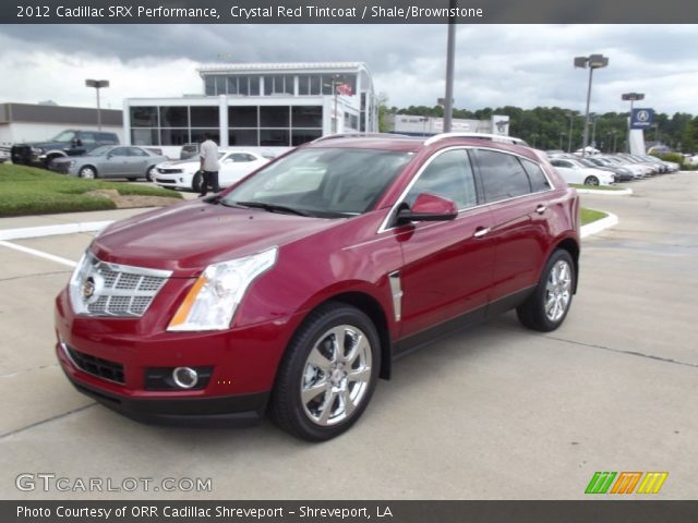 2012 Cadillac SRX Performance in Crystal Red Tintcoat