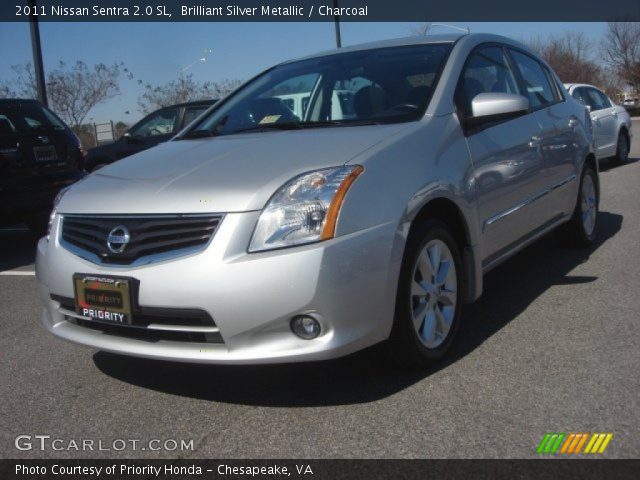 2011 Nissan Sentra 2.0 SL in Brilliant Silver Metallic