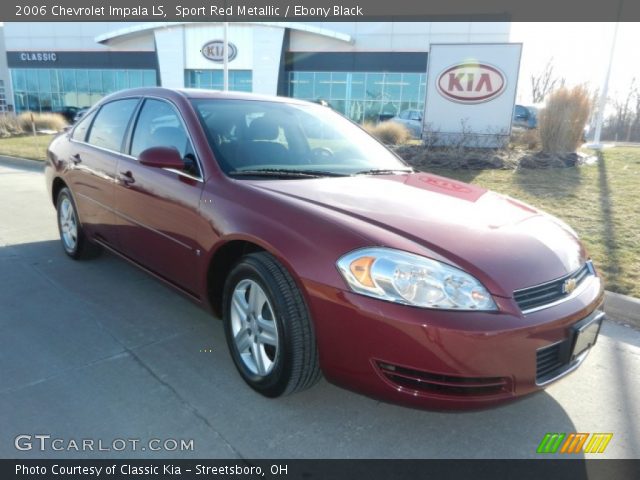2006 Chevrolet Impala LS in Sport Red Metallic
