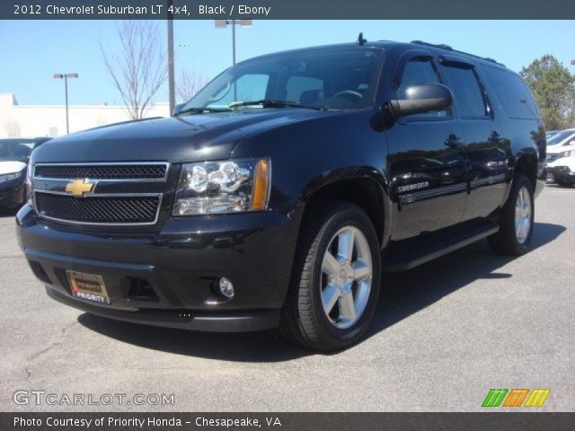 2012 Chevrolet Suburban LT 4x4 in Black