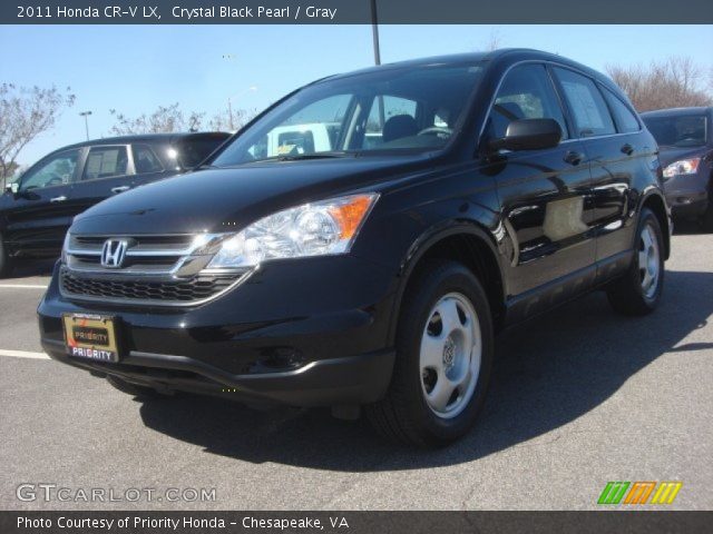 2011 Honda CR-V LX in Crystal Black Pearl
