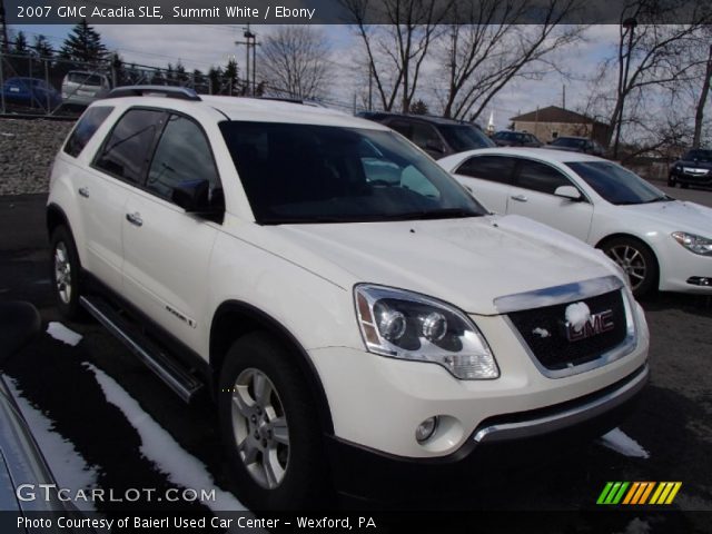 2007 GMC Acadia SLE in Summit White