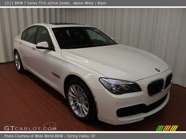 2013 BMW 7 Series 750i xDrive Sedan in Alpine White