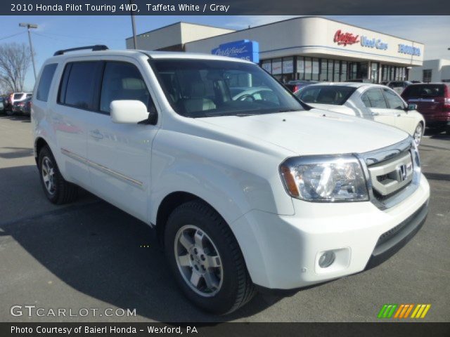 2010 Honda Pilot Touring 4WD in Taffeta White
