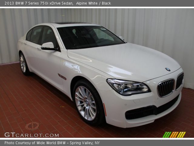 2013 BMW 7 Series 750i xDrive Sedan in Alpine White