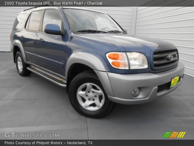 2003 Toyota Sequoia SR5 in Blue Marlin Pearl