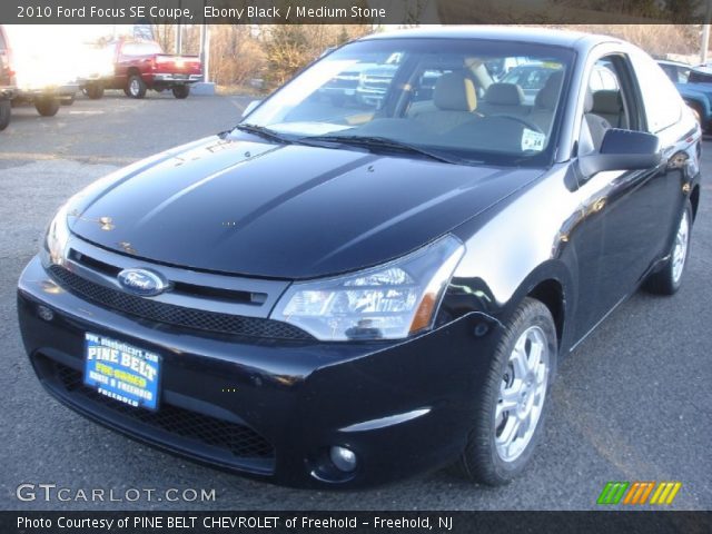 2010 Ford Focus SE Coupe in Ebony Black