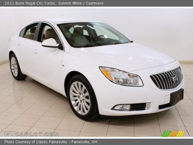 2011 Buick Regal CXL Turbo in Summit White