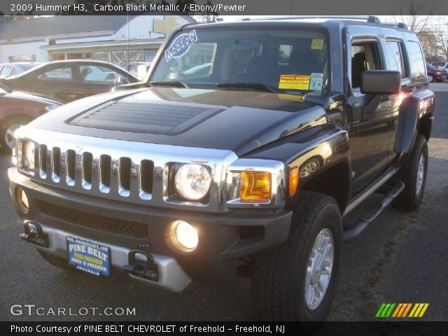 2009 Hummer H3  in Carbon Black Metallic