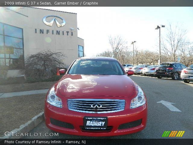 2009 Infiniti G 37 x Sedan in Garnet Ember