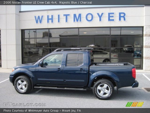 2006 Nissan Frontier LE Crew Cab 4x4 in Majestic Blue