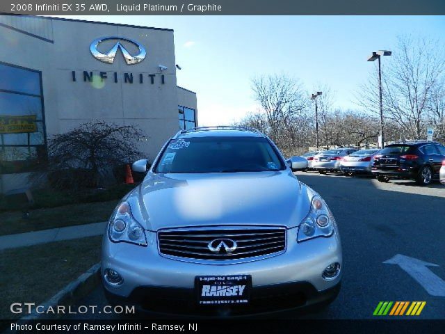 2008 Infiniti EX 35 AWD in Liquid Platinum