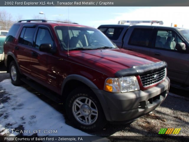 2002 Ford Explorer XLS 4x4 in Toreador Red Metallic