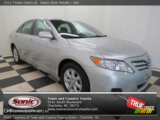 2011 Toyota Camry LE in Classic Silver Metallic