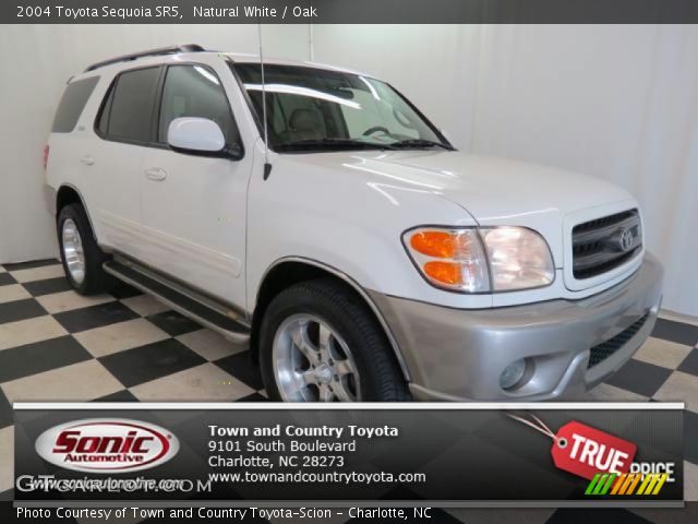 2004 Toyota Sequoia SR5 in Natural White