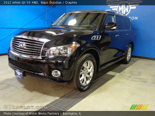 2012 Infiniti QX 56 4WD in Black Obsidian