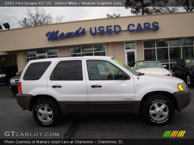 2001 Ford Escape XLT V6 in Oxford White