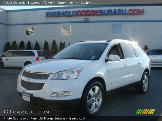 2010 Chevrolet Traverse LTZ AWD in Summit White