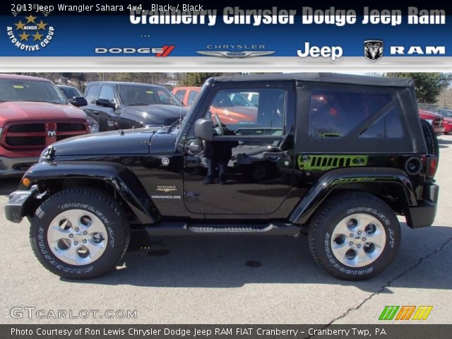 2013 Jeep Wrangler Sahara 4x4 in Black