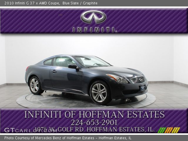 2010 Infiniti G 37 x AWD Coupe in Blue Slate