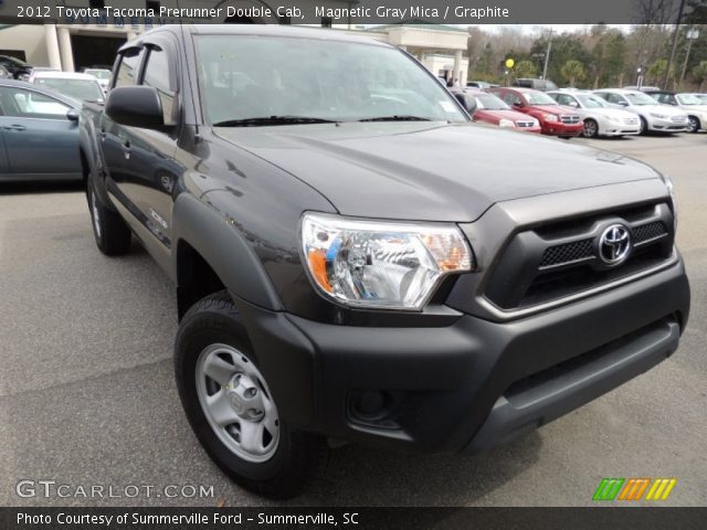 2012 Toyota Tacoma Prerunner Double Cab in Magnetic Gray Mica