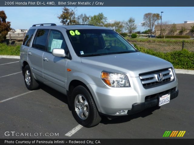 2006 Honda Pilot EX-L 4WD in Billet Silver Metallic