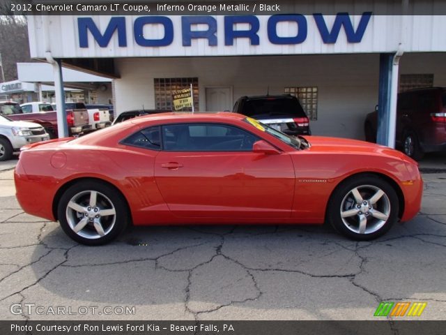 2012 Chevrolet Camaro LT Coupe in Inferno Orange Metallic