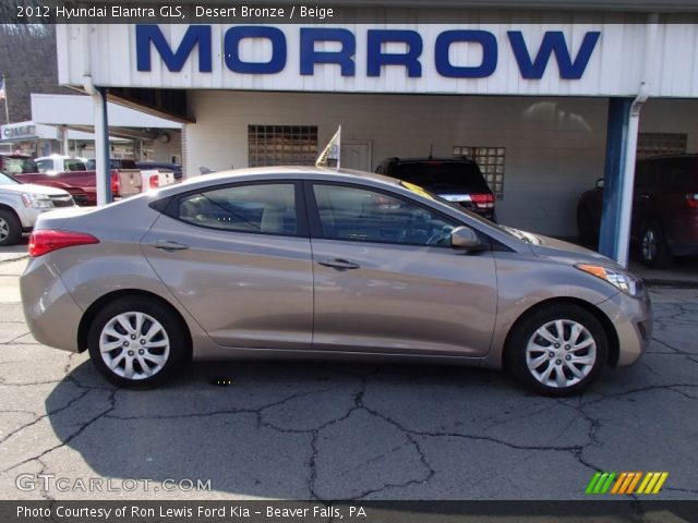 2012 Hyundai Elantra GLS in Desert Bronze