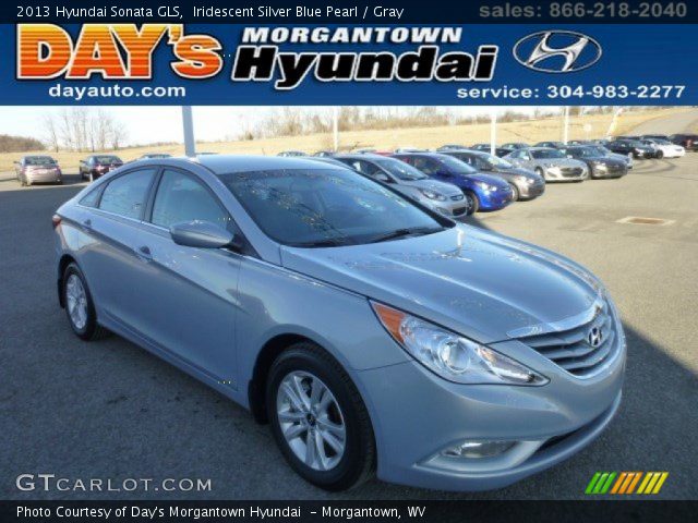 2013 Hyundai Sonata GLS in Iridescent Silver Blue Pearl