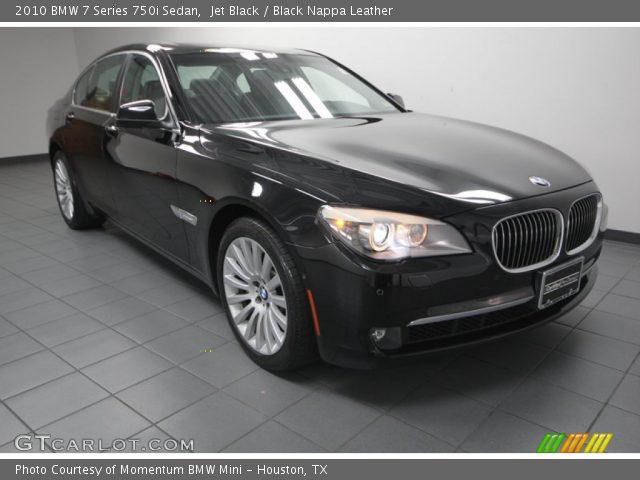 2010 BMW 7 Series 750i Sedan in Jet Black