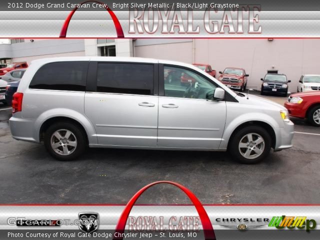 2012 Dodge Grand Caravan Crew in Bright Silver Metallic