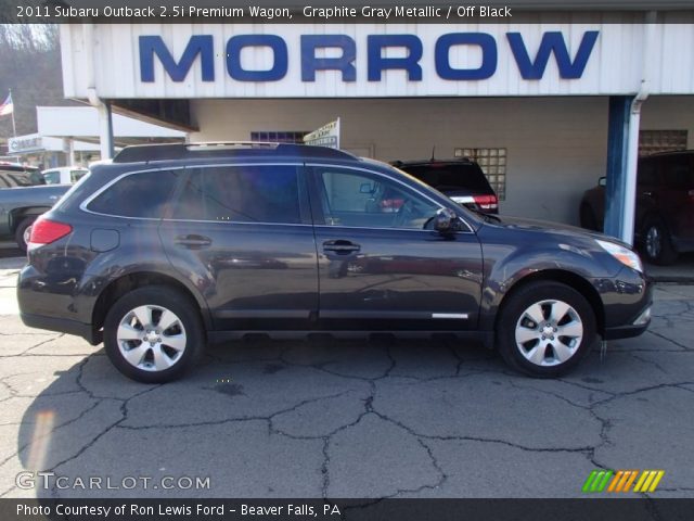 2011 Subaru Outback 2.5i Premium Wagon in Graphite Gray Metallic
