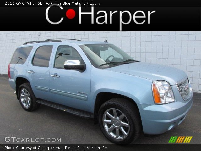 2011 GMC Yukon SLT 4x4 in Ice Blue Metallic