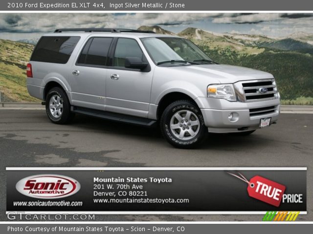 2010 Ford Expedition EL XLT 4x4 in Ingot Silver Metallic