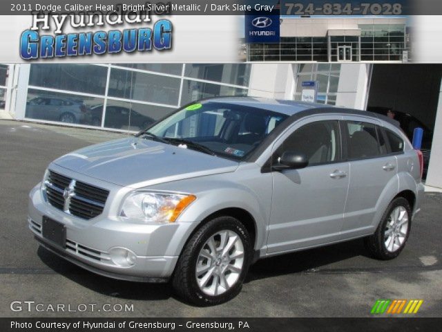 2011 Dodge Caliber Heat in Bright Silver Metallic