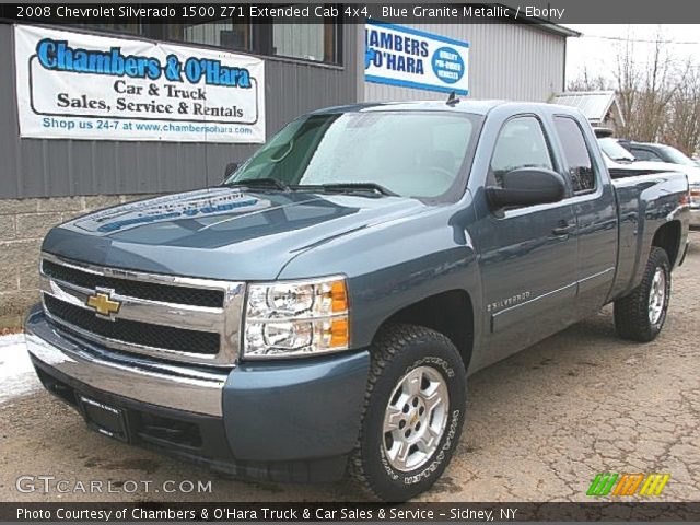 Blue Granite Metallic 2008 Chevrolet Silverado 1500 Z71