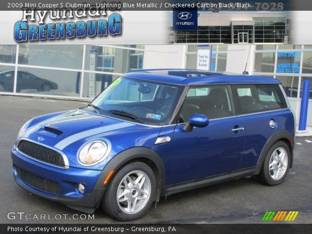 2009 Mini Cooper S Clubman in Lightning Blue Metallic