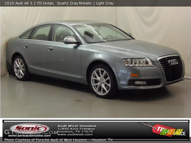 2010 Audi A6 3.2 FSI Sedan in Quartz Gray Metallic