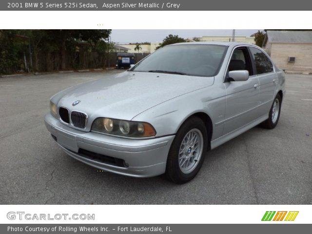2001 BMW 5 Series 525i Sedan in Aspen Silver Metallic