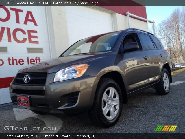 2010 Toyota RAV4 I4 4WD in Pyrite Metallic