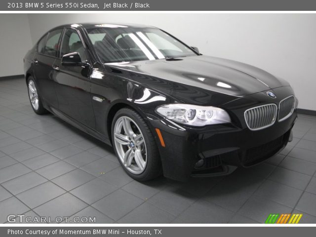 2013 BMW 5 Series 550i Sedan in Jet Black