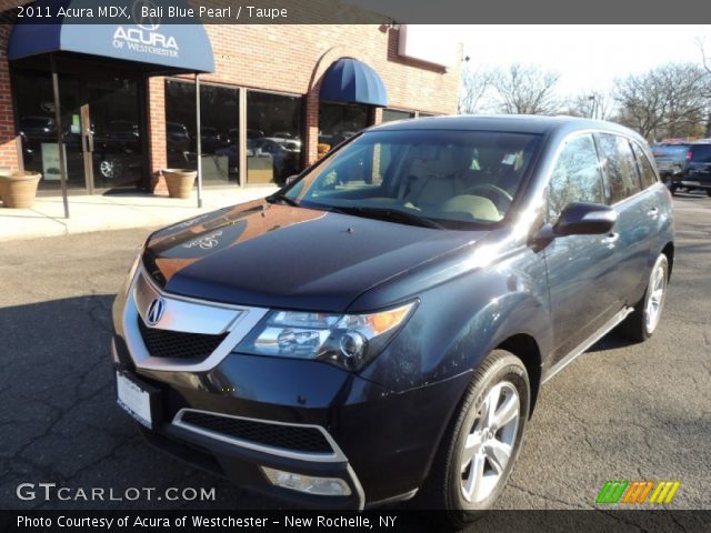 2011 Acura MDX  in Bali Blue Pearl