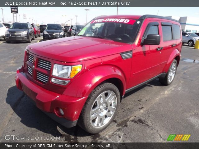 2011 Dodge Nitro Heat 4x4 in Redline 2-Coat Pearl