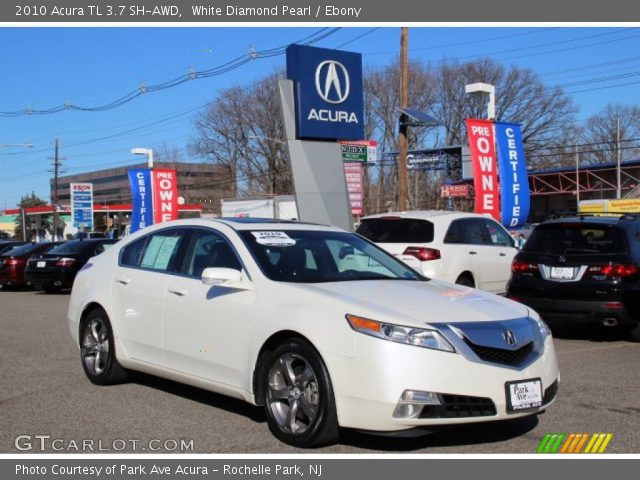 2010 Acura TL 3.7 SH-AWD in White Diamond Pearl