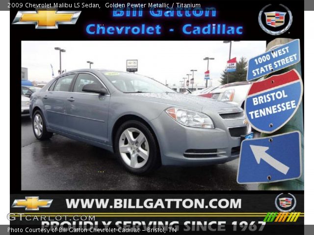 2009 Chevrolet Malibu LS Sedan in Golden Pewter Metallic